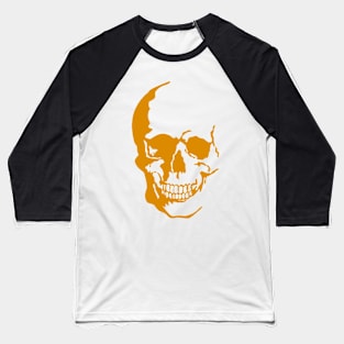 Yellow Skull Baseball T-Shirt